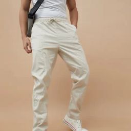 Kappa Beige Relaxed Fit Joggers-image-79