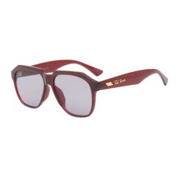 Ted Smith Grey Aviator UV Protection Unisex Sunglasses-29