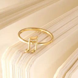 Mia by Tanishq 14k (585) Yellow Gold Ring for Women-picture-34
