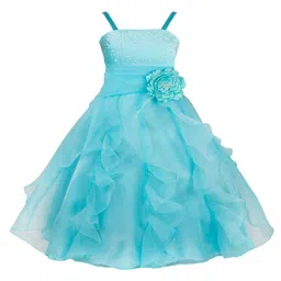 Wish little Net A-Line Maxi Dress-48