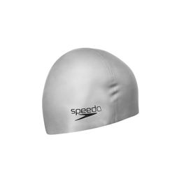 Speedo Unisex Silver-Toned Flat Silicone Swim Cap image 2