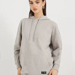 Styli Grey Cotton Printed Hoodie-picture-40