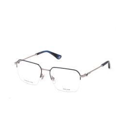 Police Blue Rectangular Eyewear Frames for Men VPLL68K54F94FR-picture-34
