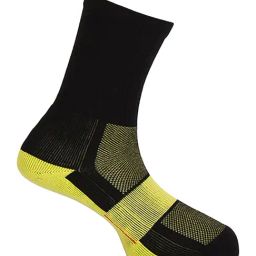 Wildcraft Black & Yellow Cotton Crew Length Socks (Pack Of 2)-image-101