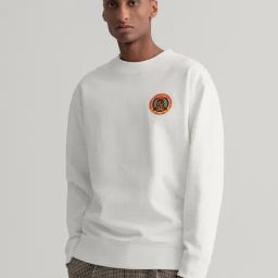 GANT Off White Full Sleeves Sweatshirt-picture-32