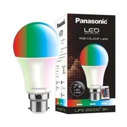Panasonic 7 Watts LED Bright and Energy Saving RGB Bulb (RGB)-image-35