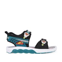 Campus Kids Black & Blue Floater Sandals-image-72