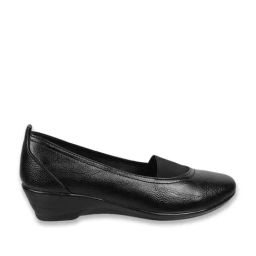 Mochi Women's Black Wedge Pumps-image-71