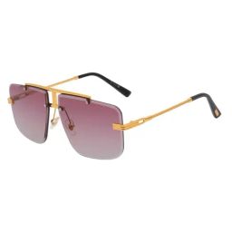 Ted Smith Pink Aviator UV Protection Unisex Sunglasses-15