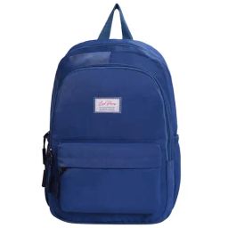 Lino Perros Navy Blue Synthetic Solid Laptop Backpack - 32 Ltrs-11