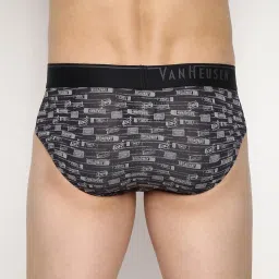 Van Heusen Regular Fit 4 Way Stretch Body Defining Fit Allover Print Briefs - SPP-21 image 2