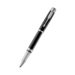 Parker ODYSSEY Chrome Plated Laque Black CT Roller Ball Pen (Blue), 8901198141624-40