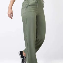 SPYKAR Olive Solid Trousers-picture-19