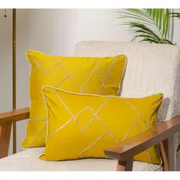 India Circus By Krshna Mehta Multi Cotton Blend Printed Cushion Covers-image-82