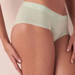 La Vie En Rose Green Cotton Panty-image-88