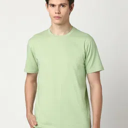 Stitch Hub Men Solid Round Neck Cotton T-shirt-picture-15
