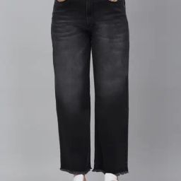 Cantabil Black Regular Fit Mid Rise Jeans-image-42