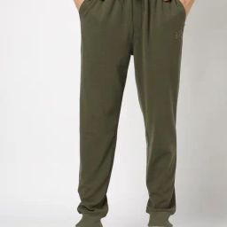 GAP Green Regular Fit Solid Joggers-image-78