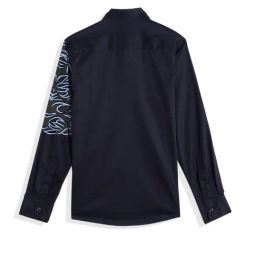 Charchit Boys Navy Comfort Fit Shirt-image-64