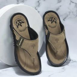 Woodland Men's Khaki Thong Sandals-picture-12
