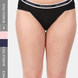 Amour Secret Women Pack Of 3 Anti-Bacterial Bikini Briefs-picture-27