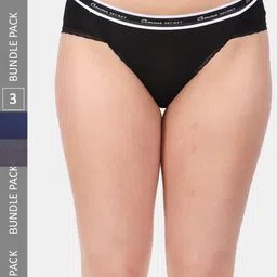 Amour Secret Women Pack Of 3 Anti-Bacterial Bikini Briefs-picture-48