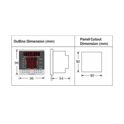 Multispan AVH-14 Three Phase Multifunction Meter for Industrial Use image 2