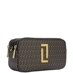 Lavie Luxe Black LX Mono Fenny25 Box Sling Handbag-image-34