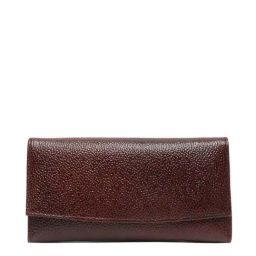 Teakwood Leathers Brown Textured Wallet for Women-25