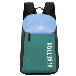 United Colors of Benetton Coronet Green Polyester Solid Backpack - 13 Ltrs-27