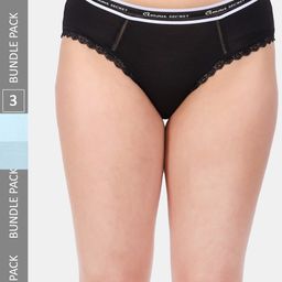 Amour Secret Women Pack Of 3 Anti-Bacterial Bikini Briefs-image-81