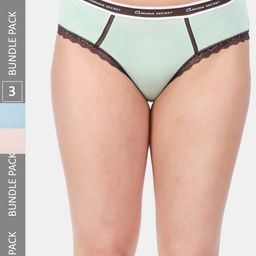 Amour Secret Women Pack Of 3  Anti-Bacterial Bikini Briefs-image-82