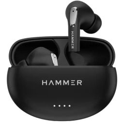 Hammer Mini Pods in-Ear Earbuds with Upto 20H Playtime,BT v5.3,Touch Controls (Black, True Wireless)-11