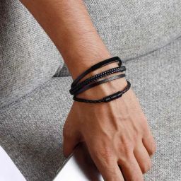 Joker & Witch Theseus Black Bracelet for Men-47