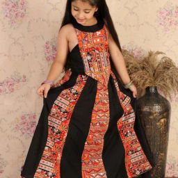 VASTRAMAY Girls Multicolor Embroidery Lehenga Cholis-image-67