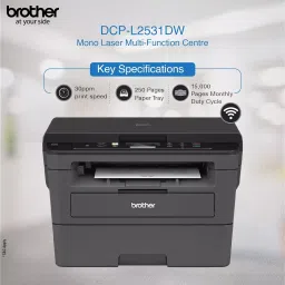 Brother DCP-L2531DW Multi-Function Laser Printer with Wireless Networking image 3