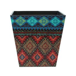Reinvention Factory Maroon & Blue Printed Bin image 3