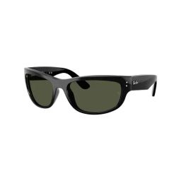 Ray-Ban Unisex UV Protected Green Lens Pillow Sunglasses - 0RB2289901/3163-image-53
