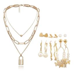 YouBella Stylish & Trendy Jewellery Set Combo of 6-6