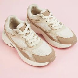 Ginger by Lifestyle Women's Beige Sneakers-41