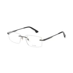 Police VPL906K54K59FR Grey Square Eye Frames For Men-picture-36