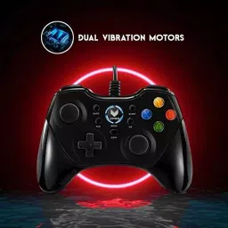 Rapoo V600 Wired Vibration Shock Controller Gamepad image 5
