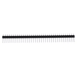 RS PRO 36 Way Striaght Through Hole Pin Header 1 Row, 2518632 image 2