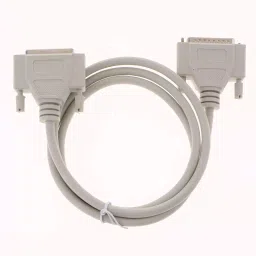 Techut 5mtr Patch DB 25 Pin Male To Female Parallel Cable for Computer White image 3