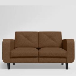 Godrej Interio Zompy Advance Fabric 2 Seater Sofa Finish Color - Dark Brown, Knock Down-image-27