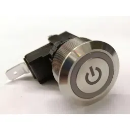 RS PRO Illuminated Push Button Switch 25.2 mm Cutout SPST White LED 250 / 125 V AC, 1758812-image-61