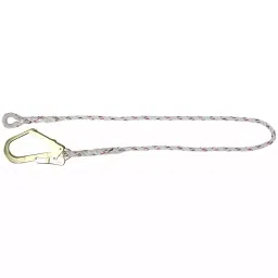 ISSAFE 14 mm Polyamide Fall Rrestraint Lanyard with Carabiner Attachment & Scaffolding Hook, ISF-04 (Pack of 5)-picture-47