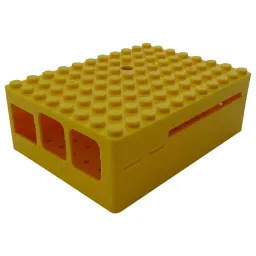 MULTICOMP PRO Raspberry Pi Enclosures & Cases PIBLOX RASPBERRY PI ENCLOSURE - YELLOW, CBPIBLOX-YEL.-14