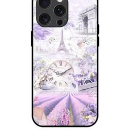 QRIOH Floral Printed iPhone 15 Pro Max Back Case Mobile Accessories-image-130