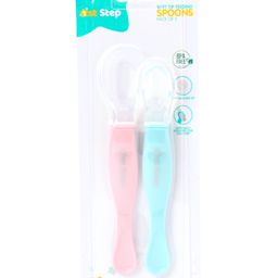 1st Step Dual Ended Spoon Set Pack Of 2 - Pink-95